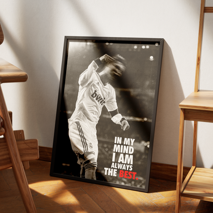 Ronaldo - In my mind i am always the best.